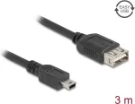 USB-kaabel DeLOCK 81526 3 m Mini-USB B USB A Must USB 2.0