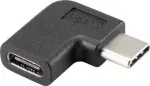 Renkforce USB 3.1 (Gen 2) adapter [1x USB-C&trade; pistik &ndash; 1x USB-C&trade; pesa] 90&deg; paremale nurga all (RF-4410232)