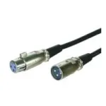 Wentronic Goobay XLR-kaabel, XLR-pistik XLR-pesale, 6 m, must