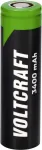 Voltcraft VC-18650 eripatarei 18650 Flat-Top Liitium 3,6 V 3400 mAh (VC-16621020)