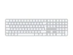 Apple Magic Keyboard koos Touch ID ja numbriklahvistikuga, UK inglise, valge (MXK73B/A)