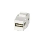 Lindy USB A to A Keystone, valge, USB A to A, USB A to A