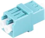 S/CONN 07-60022 fiiberoptiline adapter LC/LC, RJ45 Style, duplex, akvamariin