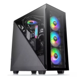 PC korpus Thermaltake Divider 300 TG Midi Tower Must