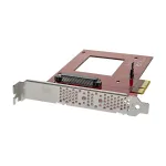StarTech.com PEX4SFF8639 U.2&ndash;PCIe adapter 2,5-tollisele U.2 NVMe SSD-le, SFF-8639, x4 PCIe 3.0