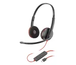 Peakomplekt Poly Blackwire C3220 USB-C kandekotiga