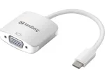 Sandberg USB-C to VGA link, USB USB-C, VGA (D-Sub), isane, emane, 1920 x 1080 (HD 1080), 2048 x 1152, 1080p