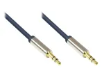 Alcasa GC-M0043 5 m 3,5 mm sinine audiokaabel