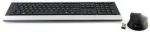 MediaRange Highline Series MROS105-YU juhtmevaba klaviatuuri ja hiire komplekt, QWERTZ (l&otilde;unaslaavi), must/h&otilde;bedane
