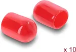 Delock Tolmukork SMA-pistikule, 10 tk, silikoon, punane (60895)