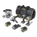 Makita NEW 4 TOOL KIT 18V LXT Brushless Combo Kit (2x4.0Ah)