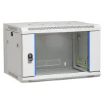 EFB Elektronik 19 inch 21U seinakapp komplekt, 600x600x1040mm, RAL7035 helehall, teras, turvaklaasiga uks, lukustatav, 60kg koormus, IP20