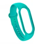 iLike Silikoonrihm Xiaomi Mi Band 5 / 6 / 7 jaoks (18x250mm) T&uuml;rkiissinine