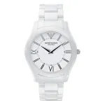 ARMANI AR1442 Meeste keraamiline k&auml;ekell 42mm musta numbrilaualga kronograaf