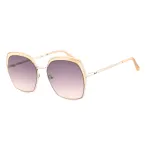 GUESS GF0410-5933F Naiste p&auml;ikeseprillid - L&auml;ikiv must raam, gradient suitsul&auml;&auml;tsed, 59 mm