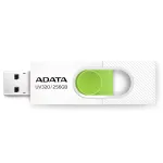 ADATA UV320 USB-m&auml;lupulk 256 GB USB Type-A 3.2 Gen 1 (3.1 Gen 1) Roheline, Valge