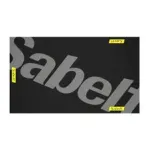 SABELT SIM RACING Sabelt Sim Floor Mat, 170 &times; 100 cm, libisemiskindel, must