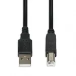iBox IKU2D USB kaabel 3 m USB 2.0 USB A USB B Must