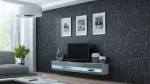 Cama TV-alus VIGO uus 30/180/40 valge/hall l&auml;ikiv