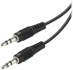 Vivanco heli kaabel 3.5 mm &ndash; 3.5 mm 1.5 m (VVAJACK15MMK)