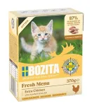 BOZITA Fresh Menu Kitten Chunks in sauce - m&auml;rg kassitoit - 370g
