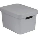 Curver Infinity Recycled 17L hoiukarp kaanega, hall, 36x27x22 cm