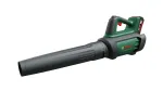 Bosch AdvancedLeafBlower 36V-750 juhtmeta lehepuhur, 36 V, 1x 2,0 Ah, laadija, 750 m&sup3;/h, 100&ndash;200 km/h, harjadeta, 3,5 kg, roheline/must