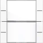 Gira 577203 klahvikomplekt 2-kohaline Tastsensor 4 jaoks, puhtvalge l&auml;ikiv
