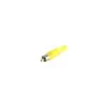 S CONN maximum connectivity RCA pistik kollane jootmine kullatud 51400-Y
