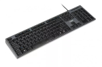 Juhtmega klaviatuuri ja hiire komplekt IBOX IKMS606 &mdash; t&auml;issuuruses QWERTY UK inglise klaviatuur, USB, must, hiir 800 DPI