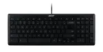 Acer AKW900 GP.KBD11.04F juhtmega USB-klaviatuur, US International QWERTY, must