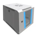 Seinale kinnitatav rack Extralink Rackmount kapp 6U 10 tolli Hall V&otilde;tmelukk Kaablikorraldus