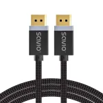 SAVIO DISPLAYPORT (M) - DISPLAYPORT (M) KAABEL, V1.4, 3 m, CL-176