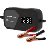 Akulaadija QOLTEC 52492 12V 2A mikroprotsessorjuhtimise ja akuelementide taastamise funktsiooniga