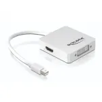 Video kaabli adapter DeLOCK 61768 Mini DisplayPort DisplayPort DVI HDMI 0,24 m