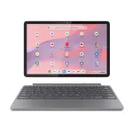 Lenovo Chromebook Duet 11M889 2-&uuml;hes eemaldatav Chromebook, MediaTek Kompanio 838, 27,8 cm (10,9 tolli) WUXGA puuteekraan, 8 GB LPDDR4x-SDRAM, 128 GB eMMC, ChromeOS, saksa klaviatuur, hall