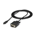 StarTech.com 6ft/2m USB C to VGA kaabel - 1920x1200/1080p USB USB-C VGA videoaktiivne adapterkaabel - Thunderbolt 3 &uuml;hilduv - S&uuml;learvuti VGA monitori/projektoriga - DP Alt Mode HBR2
