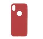 Telefonikate Tellur Cover Slim iPhone X/XS jaoks &mdash; s&uuml;nteetiline nahk, punane