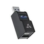 USB-jaotur SBOX H-606 &mdash; 3-pordiline USB-A (1x USB 3.0, 2x USB 2.0)