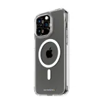 PanzerGlass &reg; HardCase l&auml;bipaistev valge MagSafe ja D3O&reg;-ga iPhone 15 Pro Max
