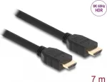 DeLOCK kiire HDMI-kaabel 48 Gbps 8K 60 Hz must 7 m