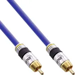 InLine Premium RCA Video ja Digitaalne Audio Kaabel RCA isane / isane kullatud 10m