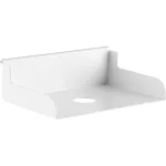 InLine 23182A Slatwall riiul, v&auml;ike, teras, 180 x 120 x 55 mm, 3 kg koormus, valge