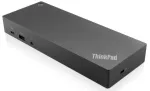 Lenovo 03X7469 s&uuml;learvuti dokk/pordireplikaator Juhtmega USB 3.2 Gen 2 (3.1 Gen 2) USB-C Must