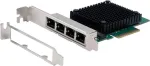 Exsys EX-60114 4-pordiline PCIe 2,5 Gigabitine v&otilde;rgukaart