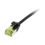 patch-kaabel RJ45, CAT6A 500Mhz, 1,5m, must, U/FTP, &otilde;huke &uuml;mmargune d=3,8mm, TPE/LSZH(Superflex), AWG32, Cat.7 toorkaabliga, Synergy 21 (S217314V3)