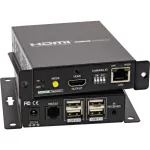 KVM Extender InLine 64601 4K HDMI USB over IP up to 100m