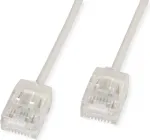 ROLINE UTP patch-kaabel Cat.6A Ultra- kurzer RJ45 hall 0.5m - Network - UTP (21.15.4400)