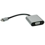 V&Auml;LISVIDEOADAPTER - USB-C 3.1 - VGA - Must