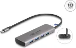 USB-jaotur DeLOCK 64293 USB-C 10000 Mbit/s Hall